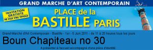 Grand marche d'art contemporain de la bastille